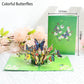 🦋 Vibrant 3D Butterfly & Daisy Pop-Up Greeting Card