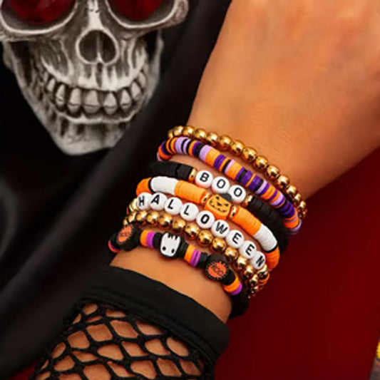 7-Piece Ambiance Halloween Bracelet Set