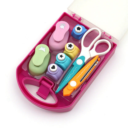 Creative DIY Multi-Shape Craft Punch Set