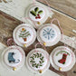 Hand Embroidery Christmas Ornaments Kit