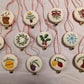 Hand Embroidery Christmas Ornaments Kit