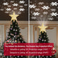 Christmas Tree Star & Snowflake Projection Light