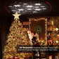 Christmas Tree Star & Snowflake Projection Light