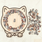 🎁 Christmas Sale 49% off 🎅 135-piece wooden puzzle in the shape of a cat in Morandi colors