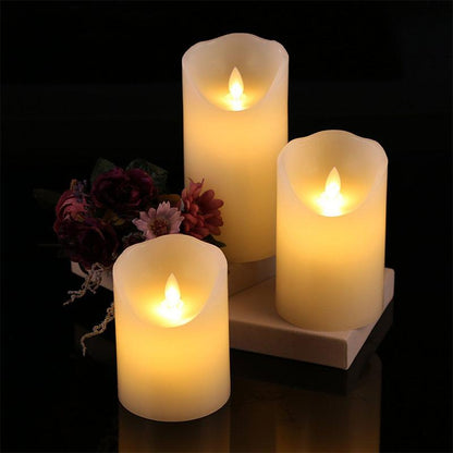 LED Flickering Flameless Candle