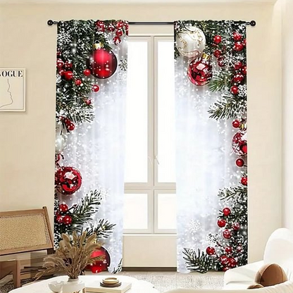 🎅 Christmas Sale 50% OFF🎄 Christmas Style Curtains🏡