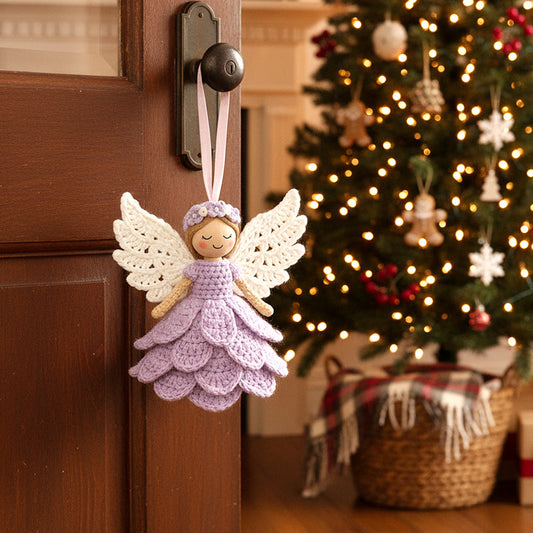 DIY Crochet Angel Ornament Kit for Beginners