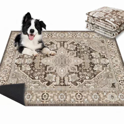 🎄Christmas Sales 50% OFF🐾Washable Boho Style Pet Mat