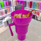 🔥Hot Sale 50% Off! 1000ml Stadium Mug with Straw and Color Change🥤
