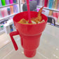 🔥Hot Sale 50% Off! 1000ml Stadium Mug with Straw and Color Change🥤