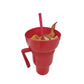 🔥Hot Sale 50% Off! 1000ml Stadium Mug with Straw and Color Change🥤