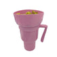 🔥Hot Sale 50% Off! 1000ml Stadium Mug with Straw and Color Change🥤