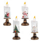 🎁New Year's Sale 60% OFF🔥Battery Operated Lighted Snow Globe Candle