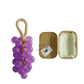 🔥Handmade grape-shaped soap with pearls🍇