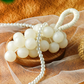 🔥Handmade grape-shaped soap with pearls🍇