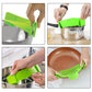 🍝 Strain Smarter, Cook Faster🔥 Silicone Strainer - Heat-Resistant, Durable & Easy-to-Use 🥘