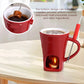 💖Special Price £12.99🔥Ceramic Chocolate Fondue Mug🍫