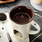 💖Special Price £12.99🔥Ceramic Chocolate Fondue Mug🍫