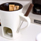 💖Special Price £12.99🔥Ceramic Chocolate Fondue Mug🍫
