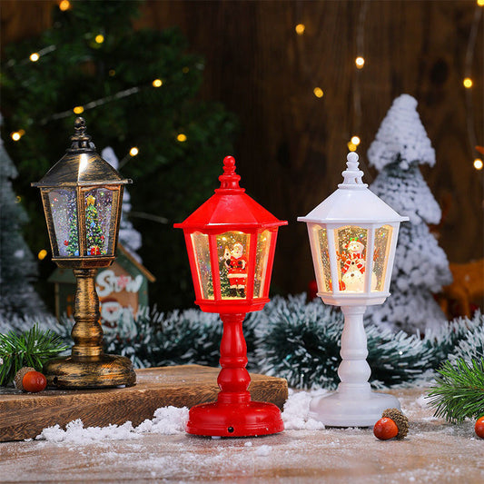 🔥Christmas Special Offers !!🎄Christmas Luminous Snow Night Light with Music✨