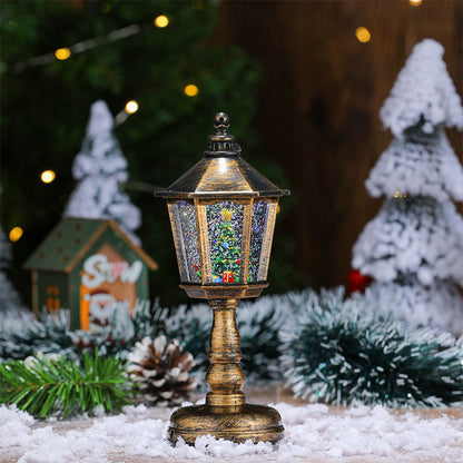 🔥Christmas Special Offers !!🎄Christmas Luminous Snow Night Light with Music✨
