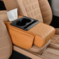 Multifunctional PU leather armrest mat for cars