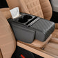 Multifunctional PU leather armrest mat for cars