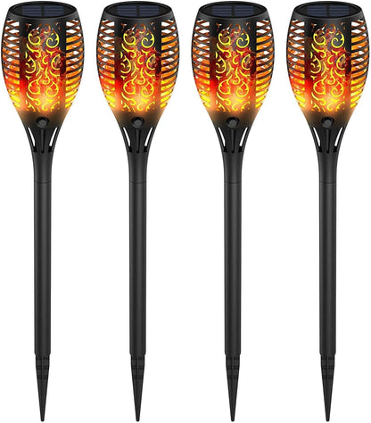 💖 Outdoor Garden Torch Solar Lights 🏡💡