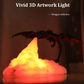 ⚡Big Sale 60% OFF💥🔥3D Printed Dynamic Balance Dragon LED Night Light🐲