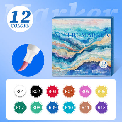 🎁New Year's Sale 60% OFF🎉Multi-Purpose Quick-Dry Acrylic Marker Set