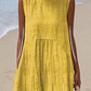 Women's Casual Sleeveless Midi Dress